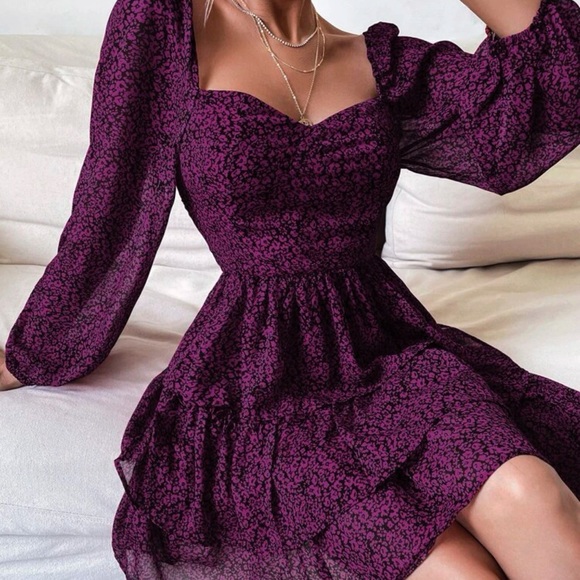 SHEIN Dresses & Skirts - Floral Chiffon Dress